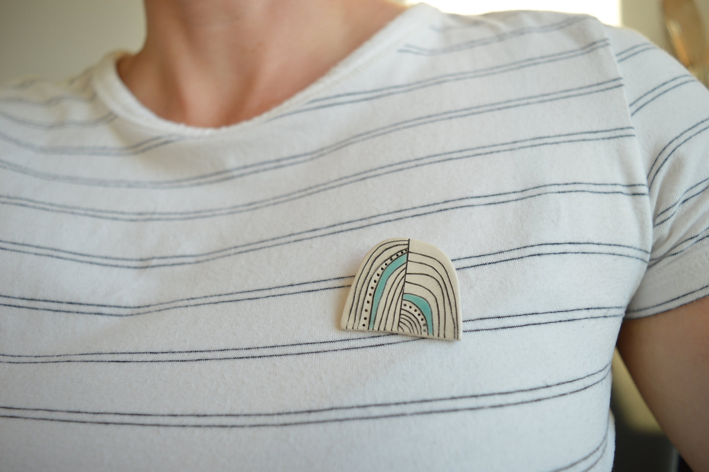 Geometric brooch II
