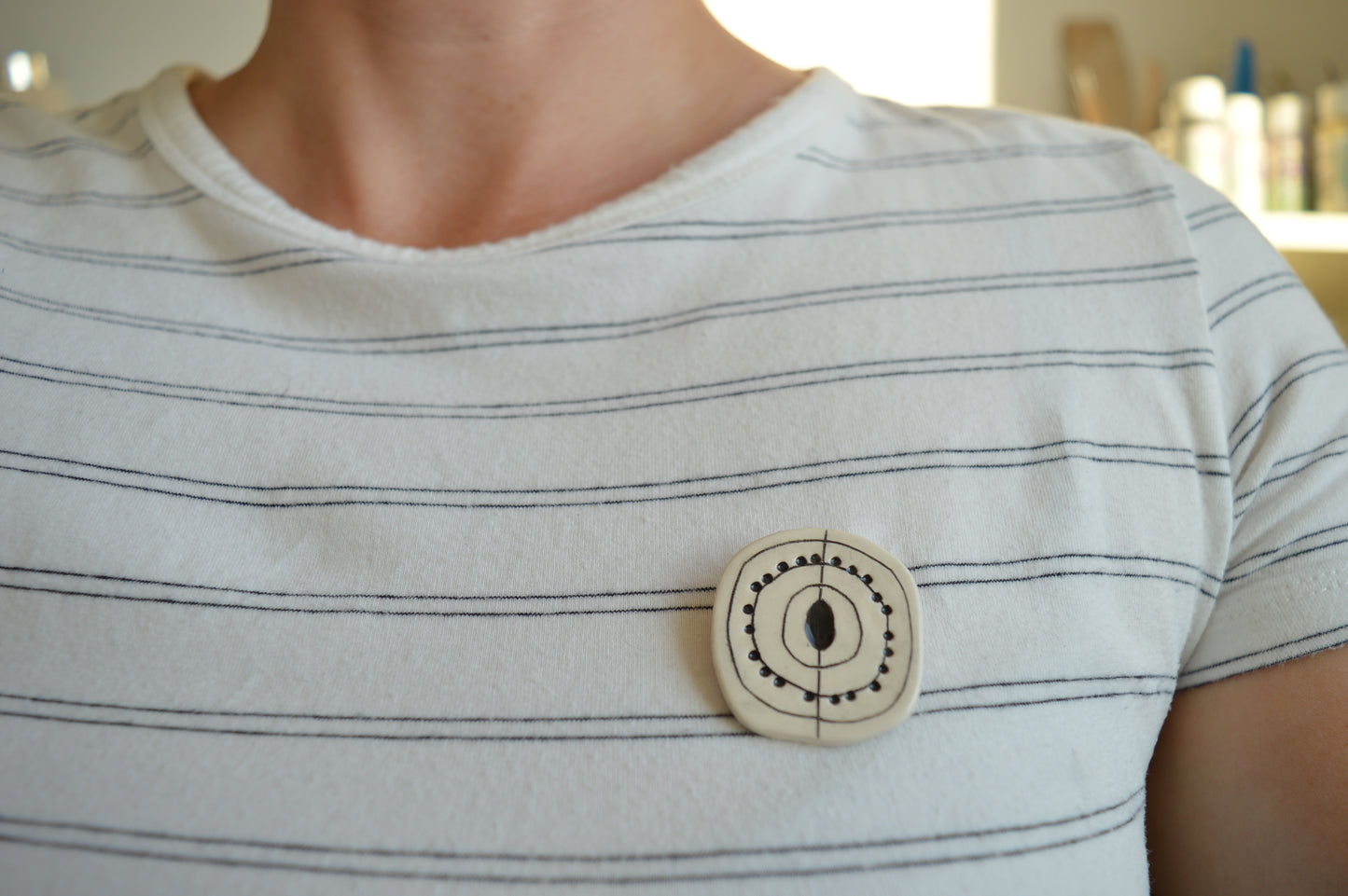 Geometric brooch I