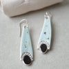 long everyday ceramic drop earrings