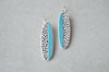 Long everyday dangle earrings