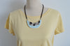 Silver clouds necklace
