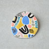 Handpainted brooch I