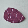Textured purple brooch I