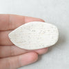 Speckled white textured brooch II