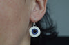 Textured drop earrings No. 6