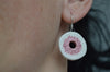 Textured drop earrings No. 9