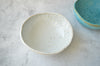 Cereal bowl (white with turquoise circles)