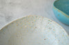 Cereal bowl (white with turquoise circles)