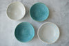 Cereal bowl (white with turquoise circles)
