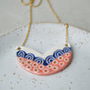small ceramic necklace