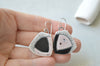 Geometric drop earrings IX