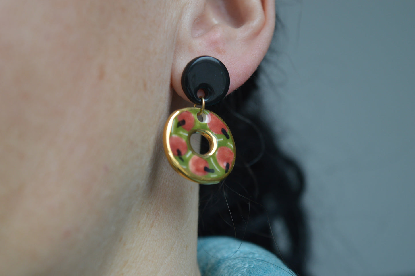Berry earrings