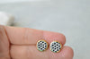 Stud earrings No. 13