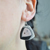 Geometric drop earrings IX