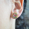 Handpainted earrings XXI