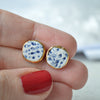 Stud earrings No. 18