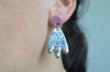 Bluebell earrings pink/blue I
