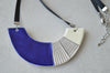 Original statement necklace - royal blue
